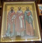 Внесение иконы Трёх Святителей в храм Рождества Христова села Мокрый Корь. 16 февраля 2020 года в 12.00 часов.